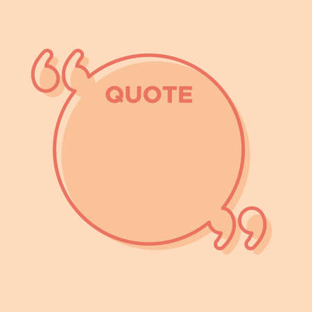 Vector of Calm Quote Templates. Perfect for quote post, quote design, quote content, etc.のイラスト素材