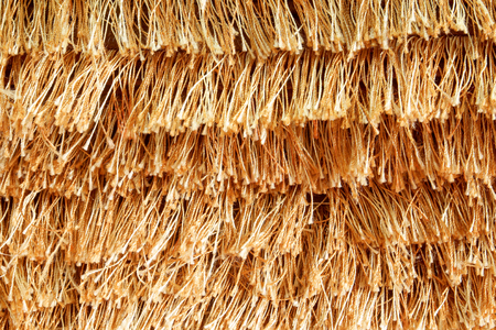 Brown yarnsの写真素材