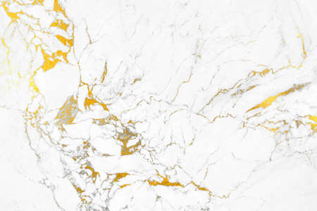 White gold marble texture pattern background for design
