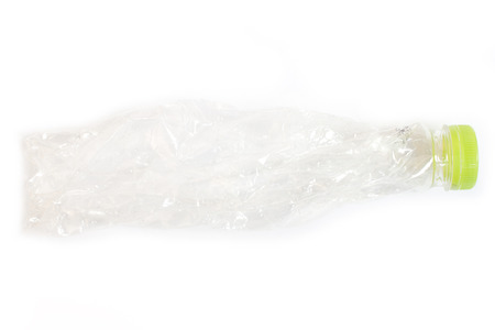 plastic bottle isolated on a white background