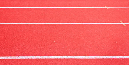 red running tracks