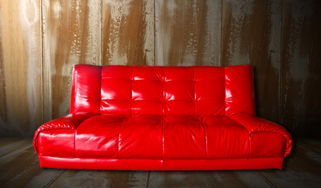 Red Sofaの写真素材