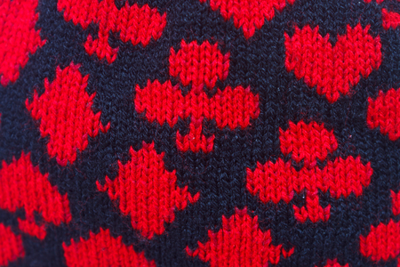 hat knitted texture