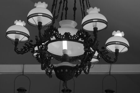 ceiling lightの写真素材