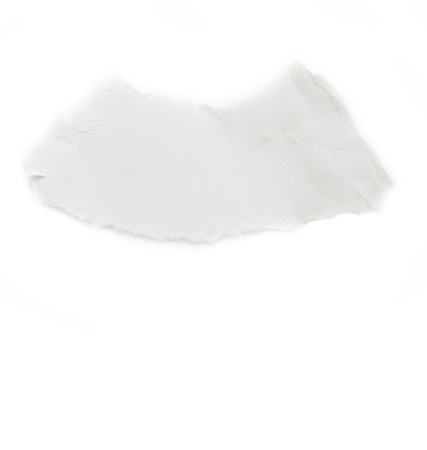 Piece of torn paper on plain backgroundの写真素材