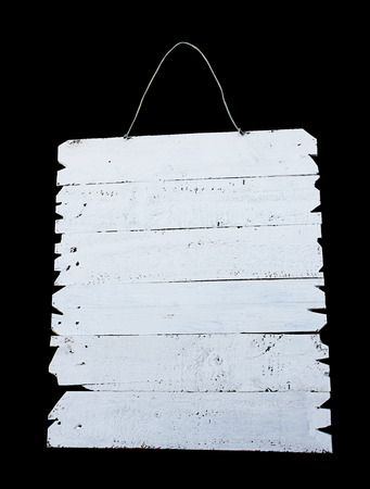 white wooden signboardの写真素材