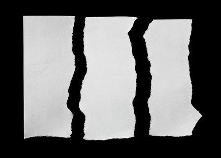 ripped in paper. Copy spaceの写真素材