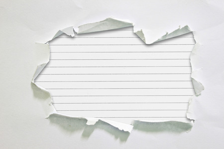 Torn paperの写真素材