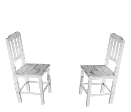 wooden chairの写真素材