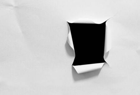Ripped paper, space for copyの写真素材