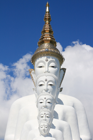 White Buddhaの写真素材