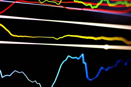 Trading business concept in colorの写真素材