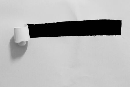 Piece of torn paper, space for copyの写真素材