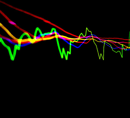 Trading business concept in color