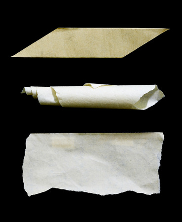 torn paper textureの写真素材