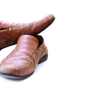Leather shoesの写真素材