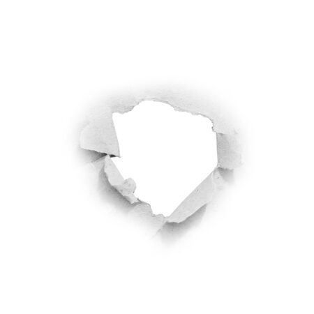 Piece of torn paper, space for copyの写真素材