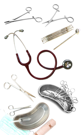 Close up of medical instrumentsの写真素材