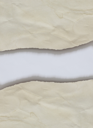 pieces of torn paper texture background, copy space.の写真素材