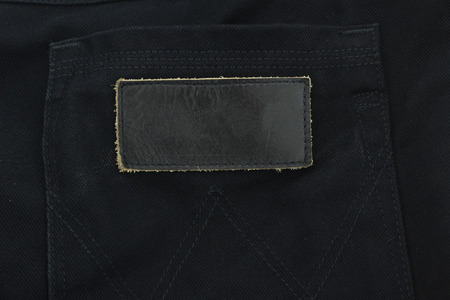 Leather label Jean
