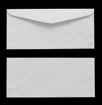 envelope isolatedの写真素材