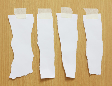 Piece of torn paper, space for copyの写真素材