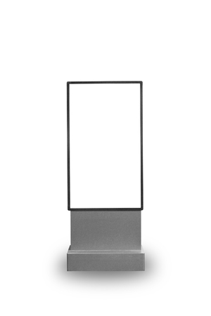Blank billboard frameの写真素材