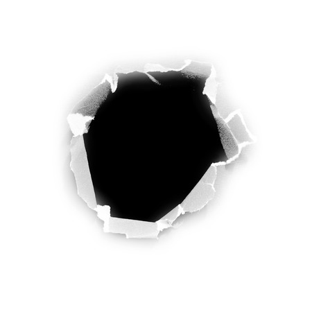 pieces of torn paper texture background, copy space.の写真素材