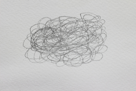 Pencil texture on white paper background