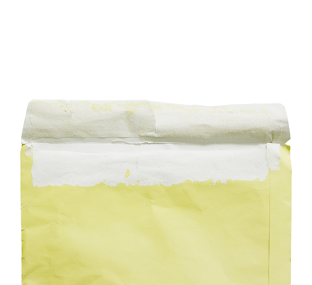 Pieces of torn paper texture background, copy space.の写真素材