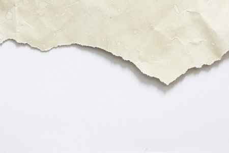 pieces of torn paper texture background, copy space.の写真素材