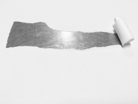 Torn paper background, empty space for text.の写真素材