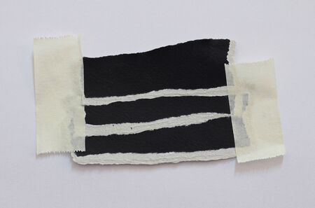 pieces of torn paper texture background, copy space.