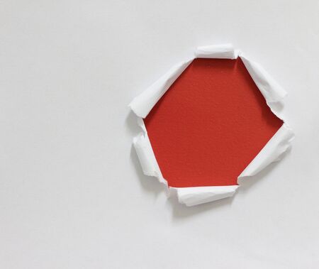 pieces of torn paper texture background, copy space.の写真素材