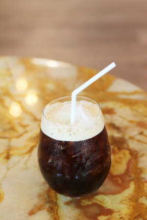 iced black coffeeの写真素材
