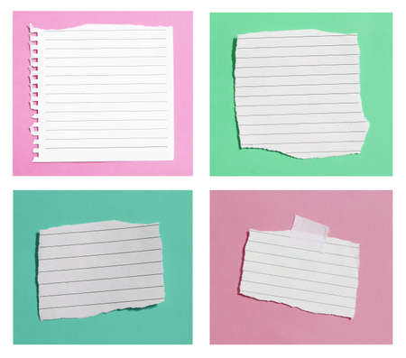 pieces of torn paper texture background
