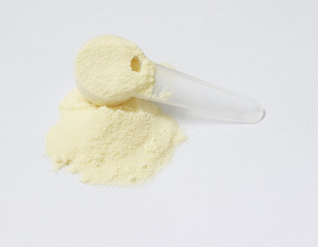 milk powderの写真素材