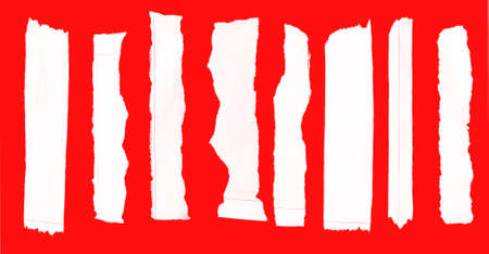 pieces of torn paper texture background with copy space for textの写真素材