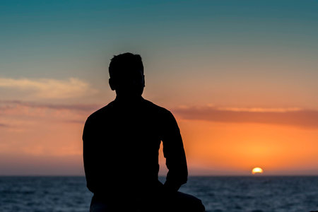 Silhouette by the Sun