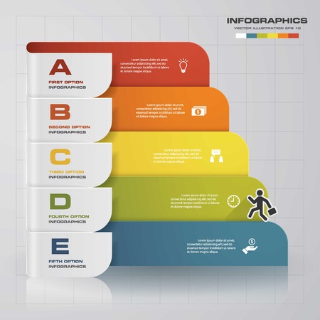 Design clean number banners template/graphic or website layout. Vector.の写真素材