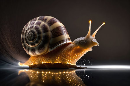 Snail Macro Photovery Fast Shutterの素材