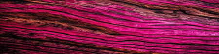 Close Up Fuchsia Textured Wood Background Panoramic Bannerの素材