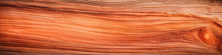 Close Up Peach Textured Wood Background Panoramic Bannerの素材