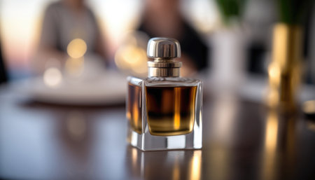 Perfume On The Table Modern Minimal Cafeの素材