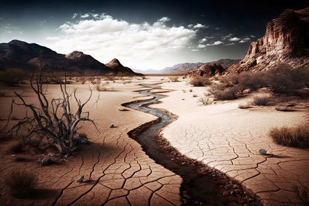 Dried Up Riverの素材