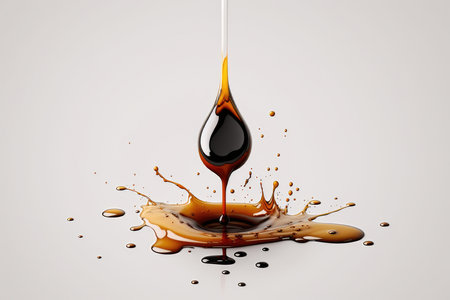 Iodine With A Dropper On A White Background With Dropleの素材
