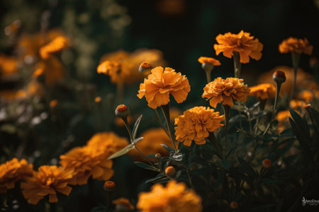 Wildflowers Marigolds Background Flowers Plantの素材