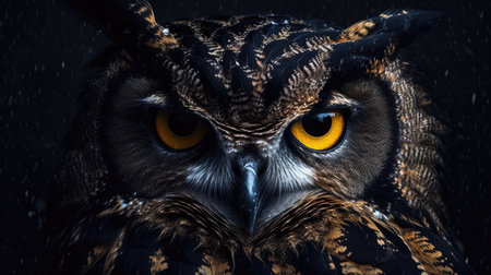 Portrait Of Owl Animal Minimalist Eternal Melancholyの素材