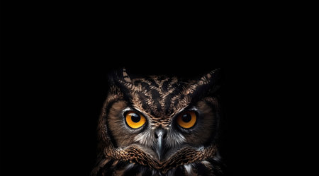 Portrait Of Owl Animal Minimalist Eternal Melancholyの素材