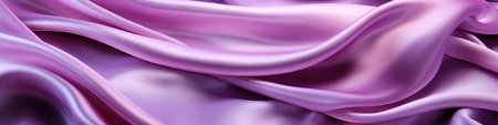 Silk Fabric Texture With A Smooth And Lustrous Feelの素材